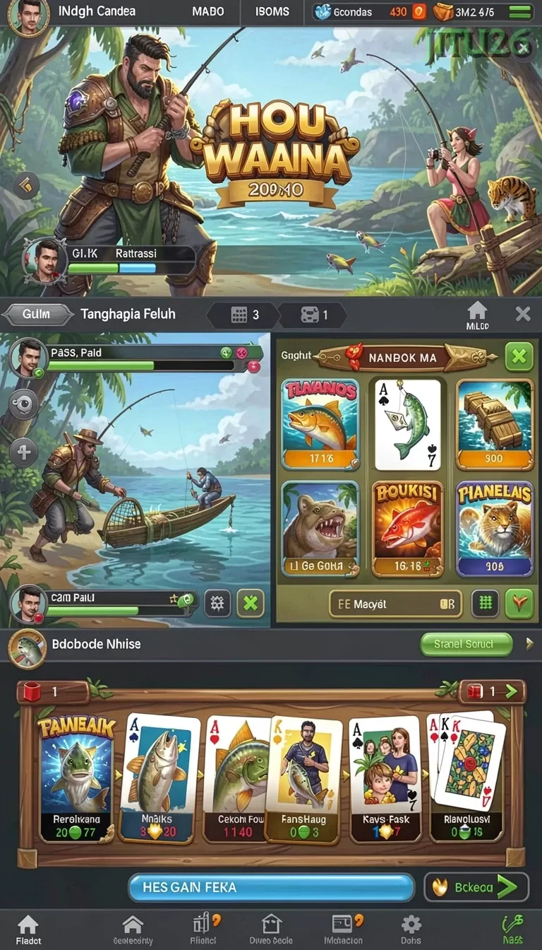 Cuplikan layar JKTGAME — pengaturan akun